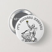 Old Time Gold Prospector Ronde Button 5,7 Cm (Voorkant /achterkant)