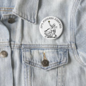 Old Time Gold Prospector Ronde Button 5,7 Cm (In situ)