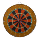 Old-Time Leather Big Top Dartbord (Voorkant)