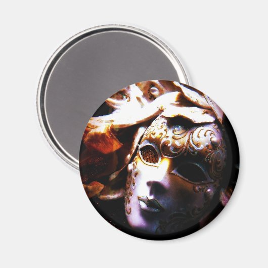 Old Time Masquerade Magneet (Voorkant / Achterkant)