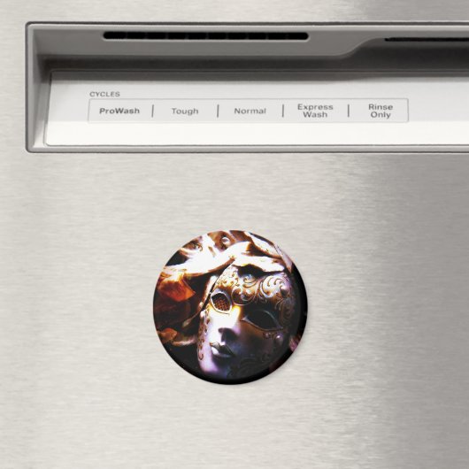 Old Time Masquerade Magneet (Insitu (Vaatwasser))