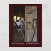 Old Time Music ~ The Fiddler Briefkaart (Voorkant)