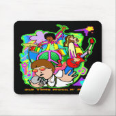 Old Time Rock N' Roll Muismat (Met muis)