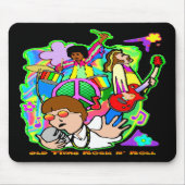 Old Time Rock N' Roll Muismat (Voorkant)