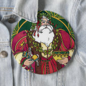 Old Time Santa Ronde Button 6,0 Cm (In situ)