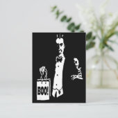 Old Time Vampire Trick-or-Treer Briefkaart (Staand voorkant)