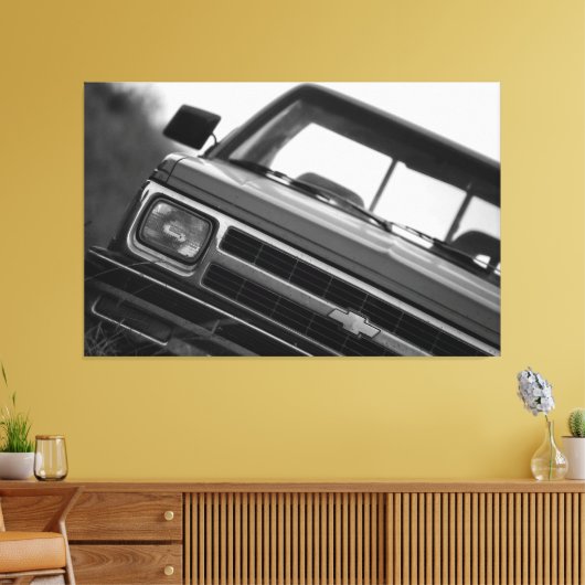 Old Timer Chevrolet Canvas Afdruk (Insitu (Woonkamer))