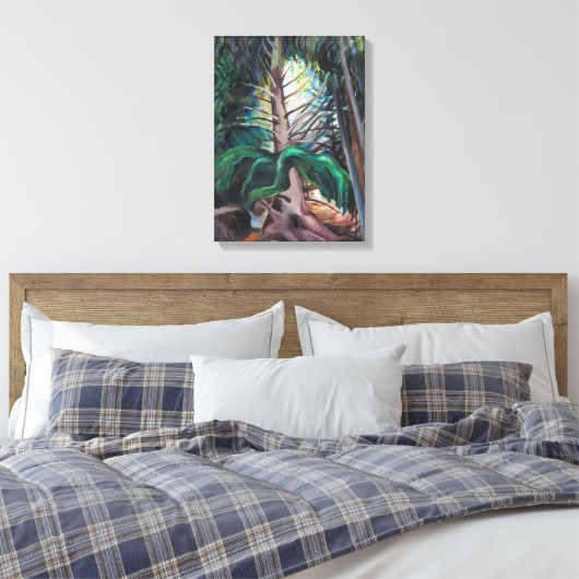 Old Timer | Emily Carr | Canvas Afdruk (Insitu (Slaapkamer))