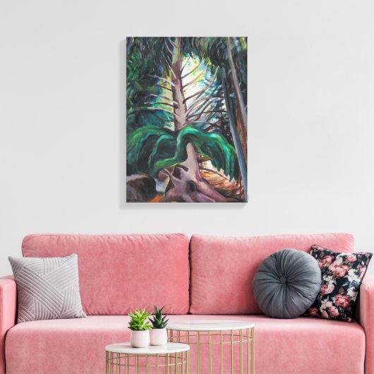 Old Timer | Emily Carr | Canvas Afdruk (Insitu (Woonkamer))