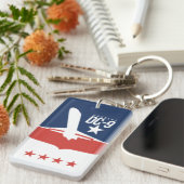 Old timer Jet Sleutelhanger (Voorkant Rechts)