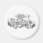 Old Timer Radio Magneet (Voorkant)