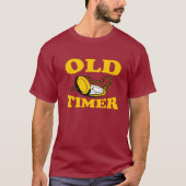 Old Timer T-shirt - Donker (Voorkant)