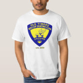 Old Timers Roller Skating Club of Chicago T-shirt (Voorkant)