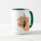 Old Timey Pocketknife Mug for Dads Mok (Voorkant rechts)