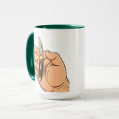 Old Timey Pocketknife Mug for Dads Mok (Voorkant links)