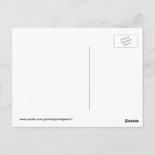 Old Tobacco Barn Briefkaart (Achterkant)