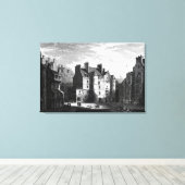 Old Tolbooth, Edinburgh Canvas Afdruk (Insitu (Houten vloer))