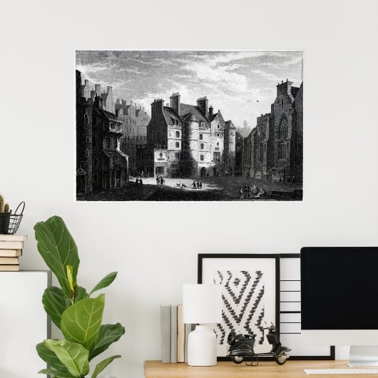 Old Tolbooth, Edinburgh Poster (Thuiskantoor)
