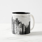 Old Tolbooth, Edinburgh Tweekleurige Koffiemok (Voorkant rechts)