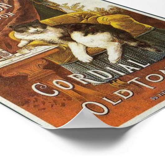 Old Tom Gin  Poster (Hoek)