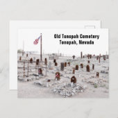 Old Tonopah Cemetery, NV Briefkaart (Voorkant / Achterkant)