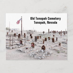 Old Tonopah Cemetery, NV Briefkaart