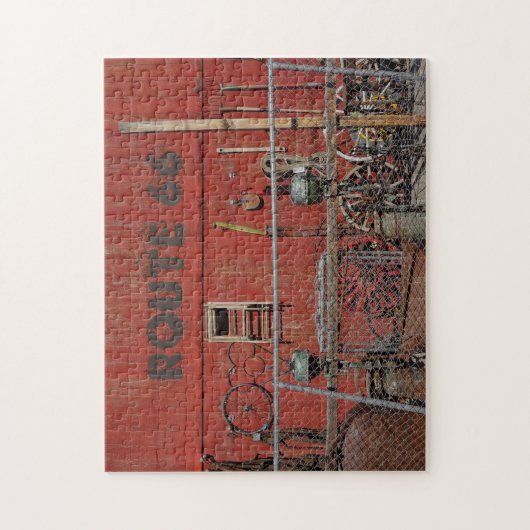 Old Tools Old US West Legpuzzel (Verticaal)