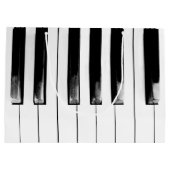 Old Torn Piano Keys Cool Fun Large Cadeautasje (Achterkant)