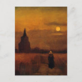 Old Tower In The Fields by Vincent van Gogh Briefkaart (Voorkant)