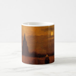 Old Tower In The Fields by Vincent van Gogh Koffiemok