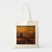 Old Tower In The Fields by Vincent van Gogh Tote Bag (Voorkant)