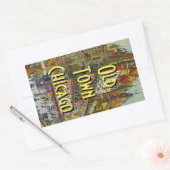 Old Town Chicago Vintage Reisbagage Sticker (Envelop)