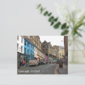 Old Town, Edinburgh, Schotland Briefkaart (Staand voorkant)
