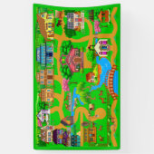 Old Town for Play 3x5 Banner (Verticaal)