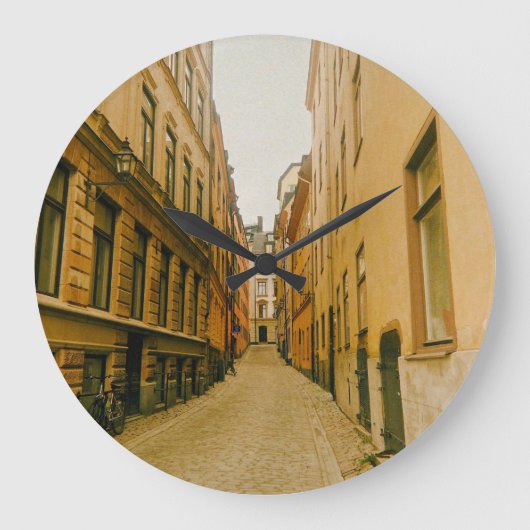 Old Town, Gamla Stan, Stockholm, Zweden Grote Klok (Voorkant)