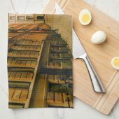 Old Town, Gamla Stan, Stockholm, Zweden Theedoek (Quarter Fold)