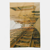 Old Town, Gamla Stan, Stockholm, Zweden Theedoek (Verticaal)