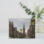 Old Town, Gdansk Poland, Foto O... Briefkaart (Staand voorkant)