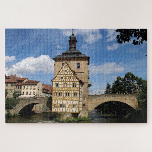Old Town Hall Bridge, Bamberg, Duitsland Legpuzzel (Horizontaal)