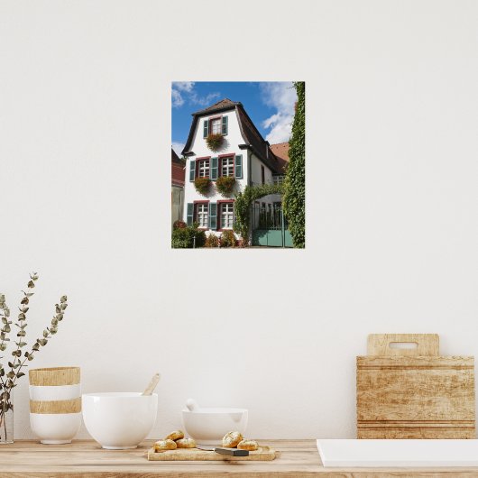 Old Town Heidelberg, Duitsland Poster (Keuken)