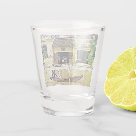 Old Town Hoi An Shot Glas (Achterkant)