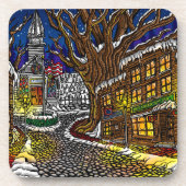 Old Town Onderzetter Set van 6 (Voorkant)