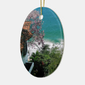 Old Town Puerto Vallarta Keramisch Ornament (Links)