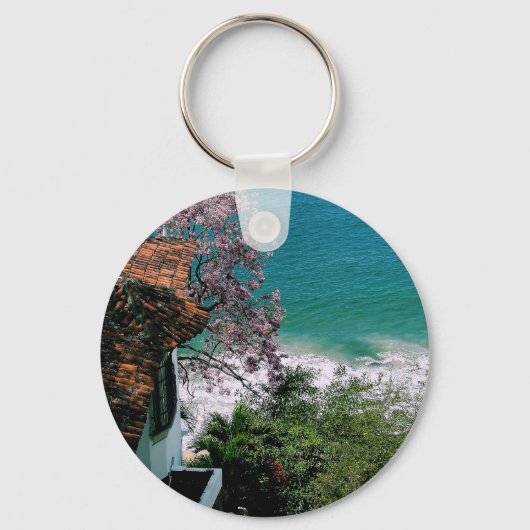 Old Town Puerto Vallarta Sleutelhanger (Voorkant)