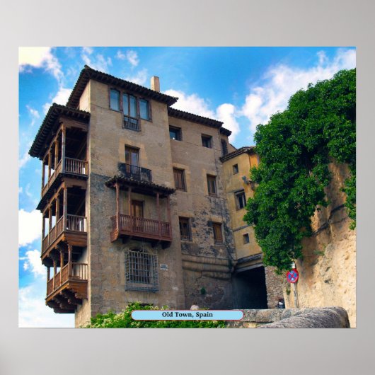 Old Town, Spanje Poster (Voorkant)