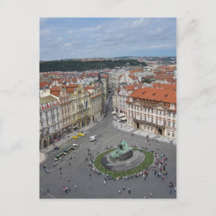 Old Town Square, Praag Briefkaart