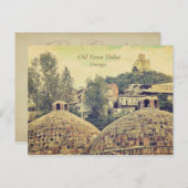 Old Town Tbilisi, Georgia - postcard Briefkaart (Voorkant / Achterkant)