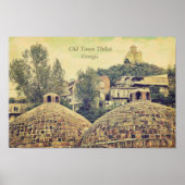 Old Town Tbilisi, Georgia - poster (Voorkant)