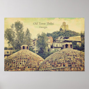 Old Town Tbilisi, Georgia - poster