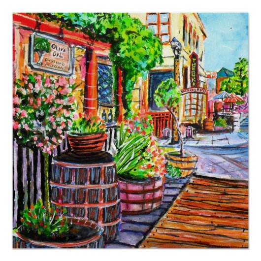 Old Town Temecula Ca. Poster (Voorkant)